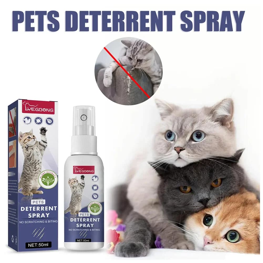 Spray pour chat, aide à l'entraînement