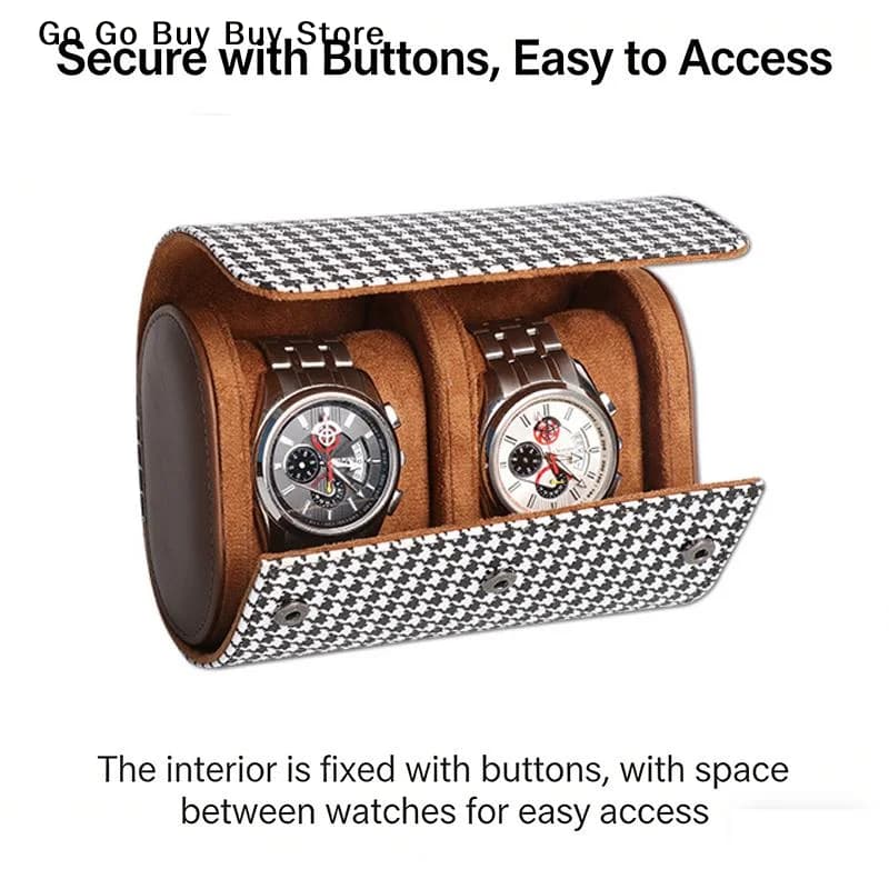 Étui de voyage pour montres - Boîte de rangement et organisateur pour 1/2/3