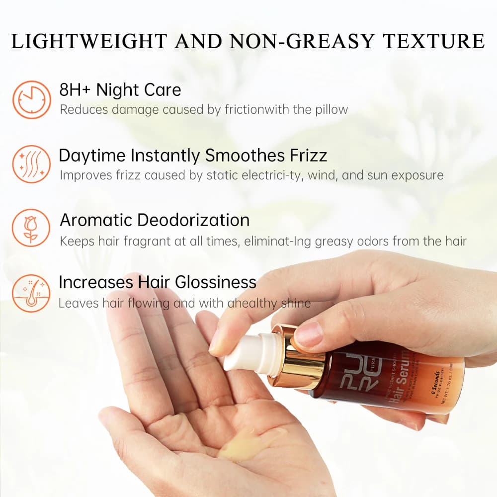 Sérum magique pour lissage instantané des cheveux