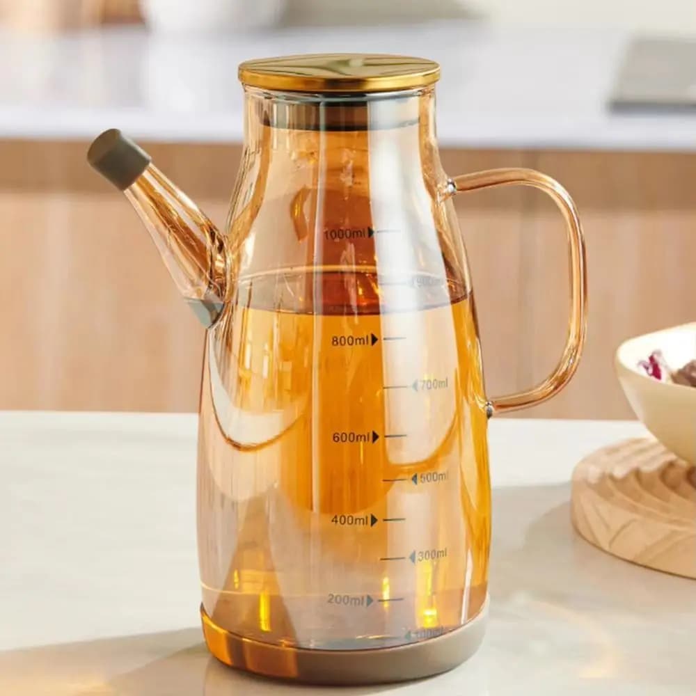 Bouteille d'huile de cuisson de grande capacité