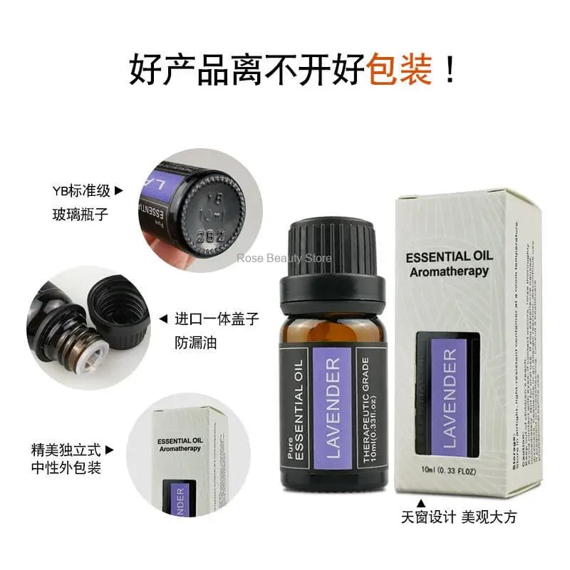 Huile essentielle de bougie d'aromathérapie, huile végétale d'aromathérapie, huile essentielle de rose, bougie bricolage, outil exécutif, essence de bougie, 10ml