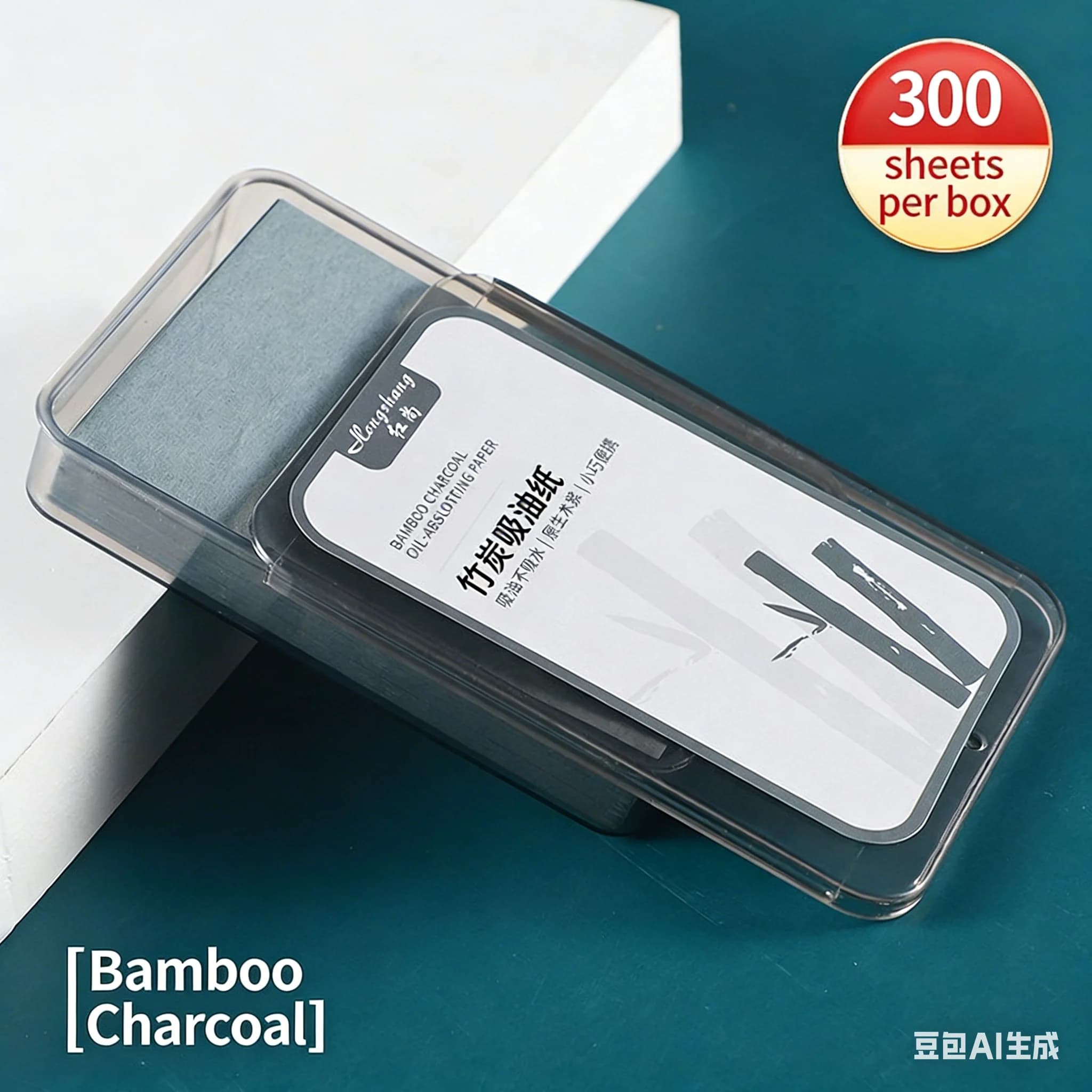 Feuilles absorbantes d'huile pour le visage