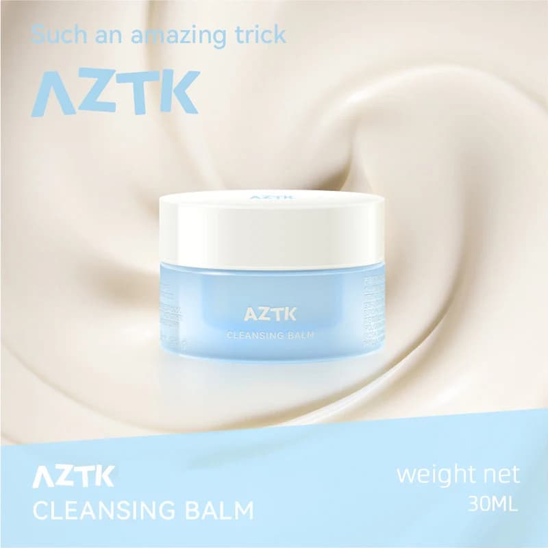 Baume Démaquillant Nettoyant AZTK Doux Huile-lait Nettoyage en Profondeur Apaisant Sans Brouiller la Vision Cosmétiques Visage