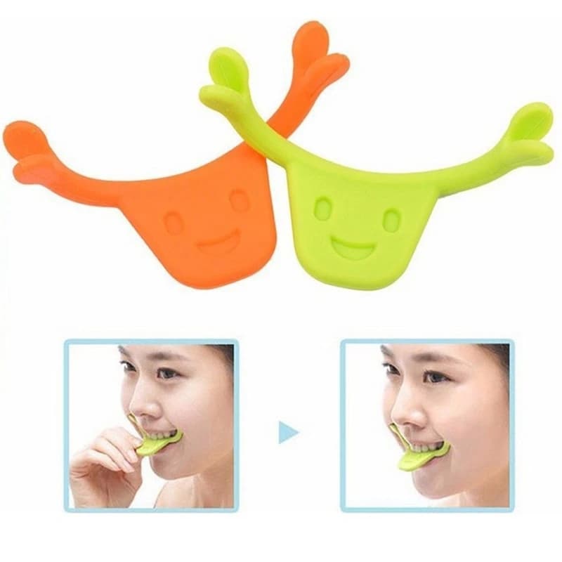 Correcteur sourire, appareil Fitness, en Silicone, lifting du visage, mâchoire, livraison directe