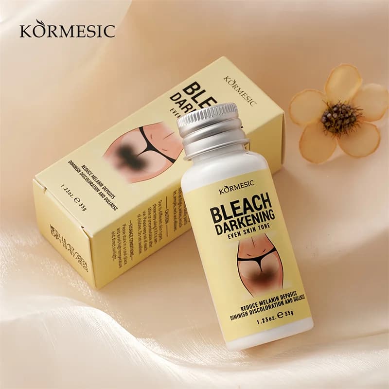 Crème blanchissante pour le corps, parties intimes, sérum blanchissant pour les aisselles, blanchit les fesses et les genoux, éclaircit l'intérieur des cuisses, intime, foncé, élimine la mélanine