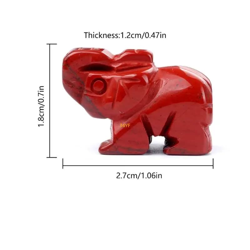 Décors en d'éléphant, figurine d'éléphant en guérison