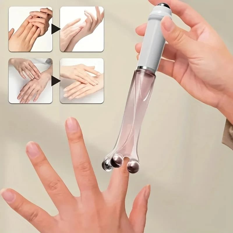 Rouleau de massage des doigts – Masseur articulaire multifonctionnel, outil anti-stress pour les mains, les paumes et les doigts