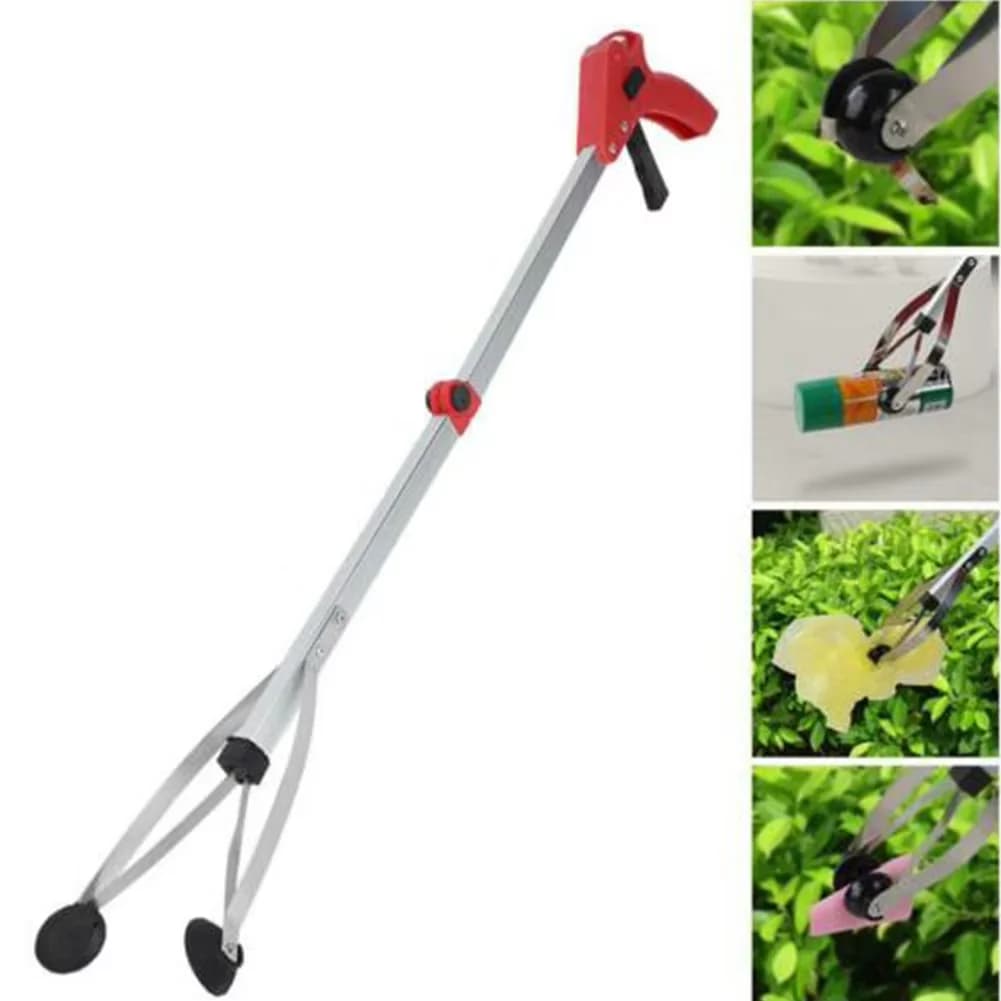 Pince à ordures pliable légère, pince pliante, rallonge, outil à main, pince plicef, pince rotative à 360 °, outils de ramassage, 80cm