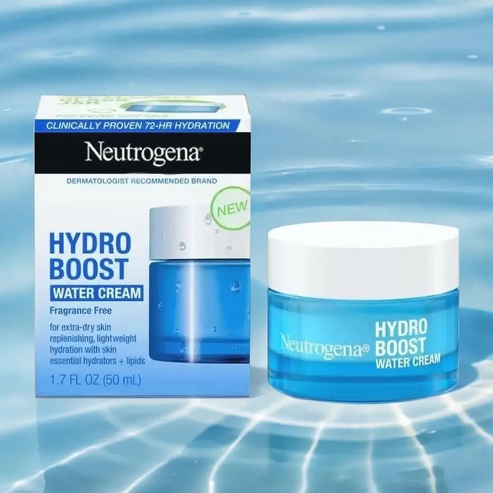 Hydro Boost – Gel d'eau hydratant, crème pour le visage à l'acide hyaluronique pour la peau hydratante et repulpante, soins pour la peau du visage sans huile