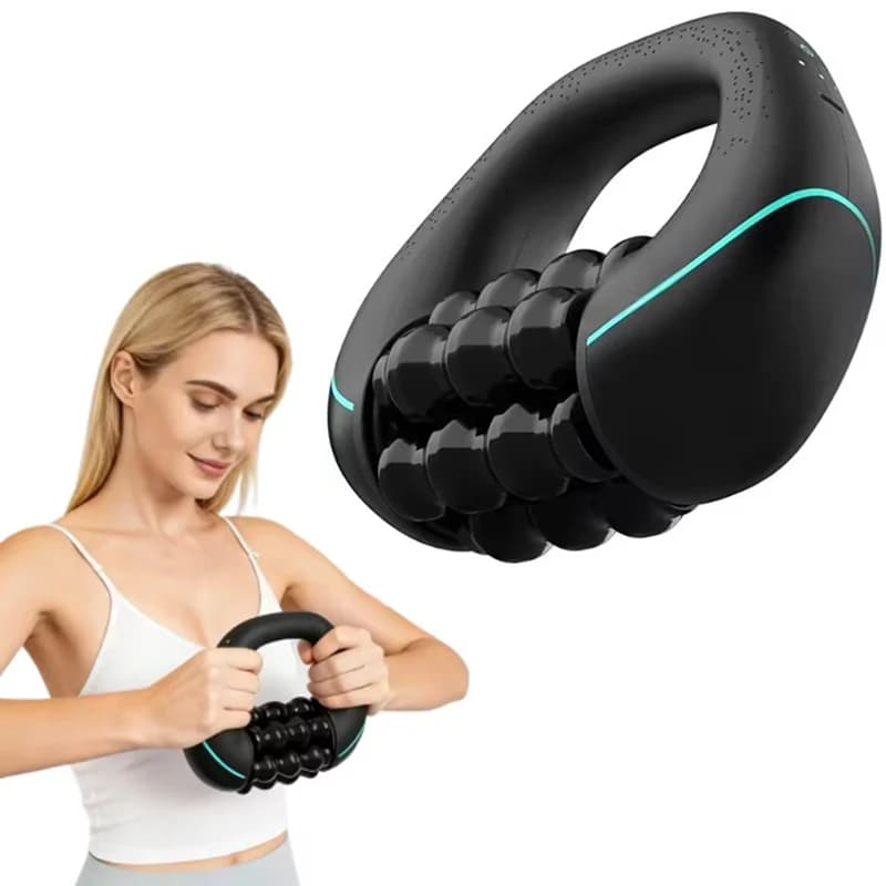 Masseur électrique portatif à rouleaux pour la relaxation musculaire de tout le corps