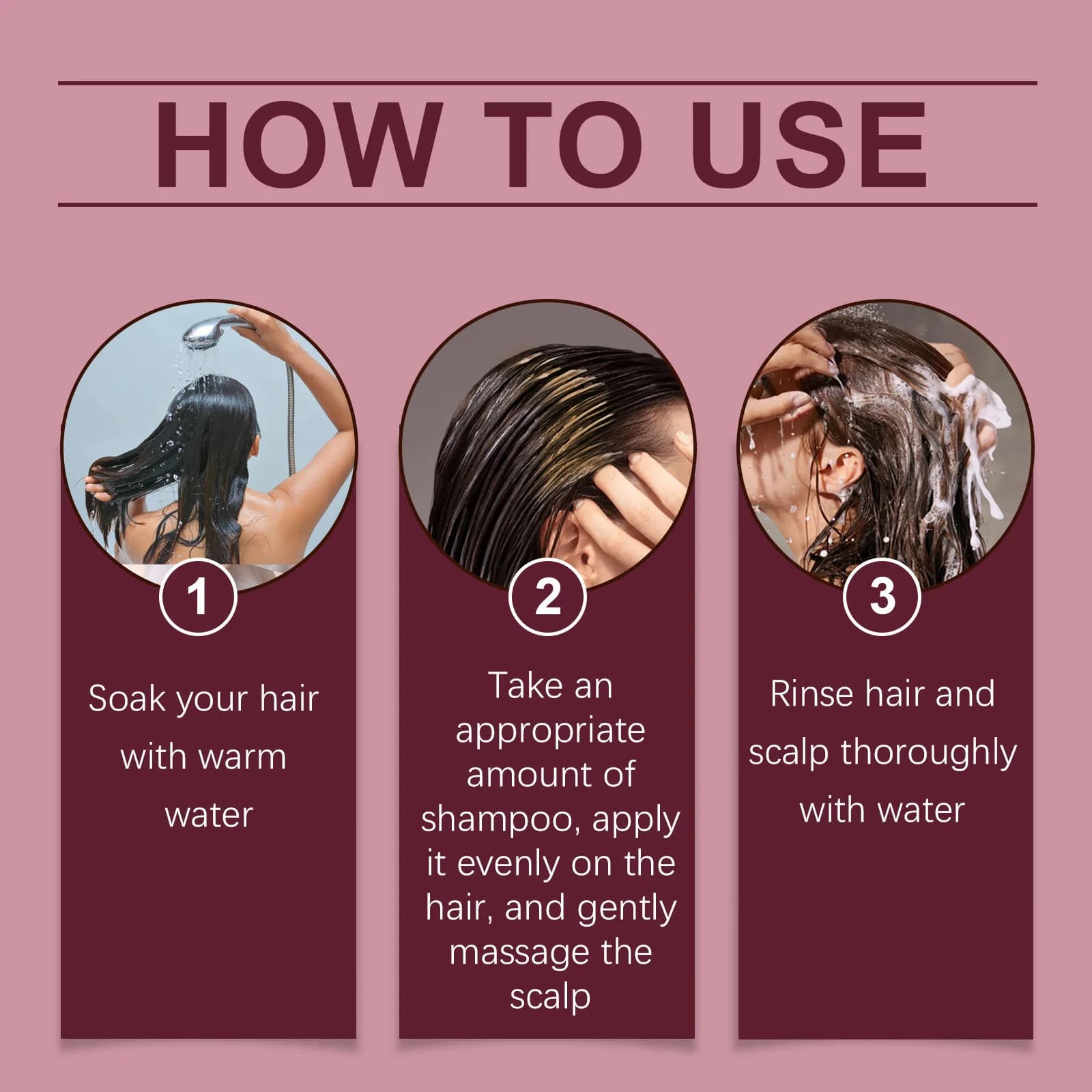 Shampooing Traitant aux Huiles de Batana Bio pour Cheveux Abîmés et Desserrés