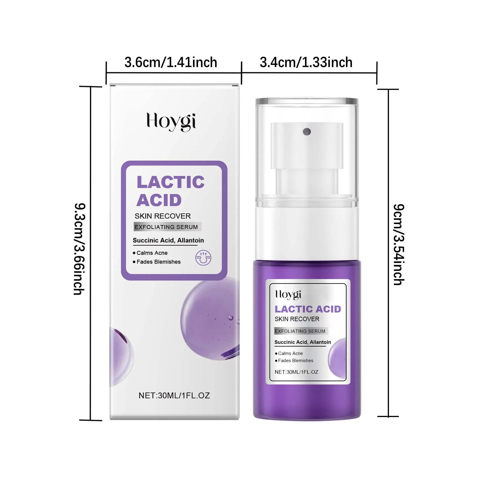 Sérum exfoliant Anti-acné, soulage la sécheresse, rétrécit les Pores, élimine la peau morte, éclaircissant, acide lactique, Essence nourrissante pour le visage