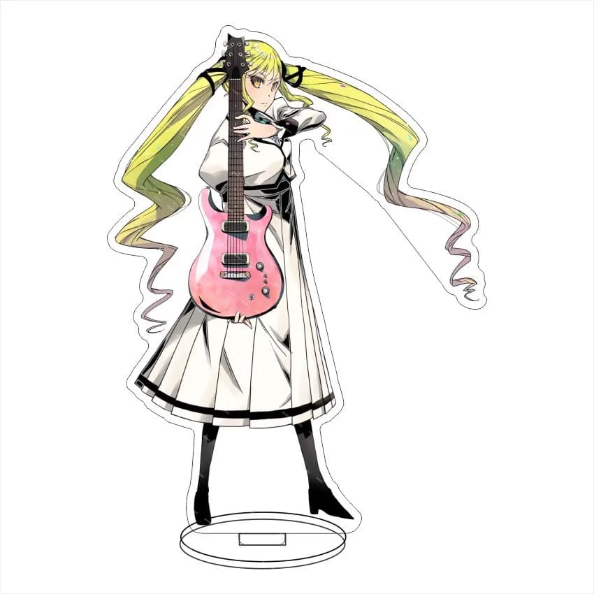 Rock Is A Lady's Modesty support acrylique modèle plaque décoration originalité bureau Figure affichage Fans cadeau dessin animé Prime produits