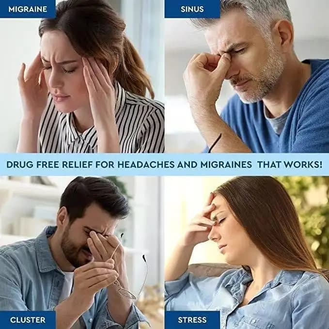 Casque de compression froide en gel pour soulager les migraines et les maux de tête, masque thérapeutique extensible pour les yeux gonflés, le stress et l'aide au sommeil