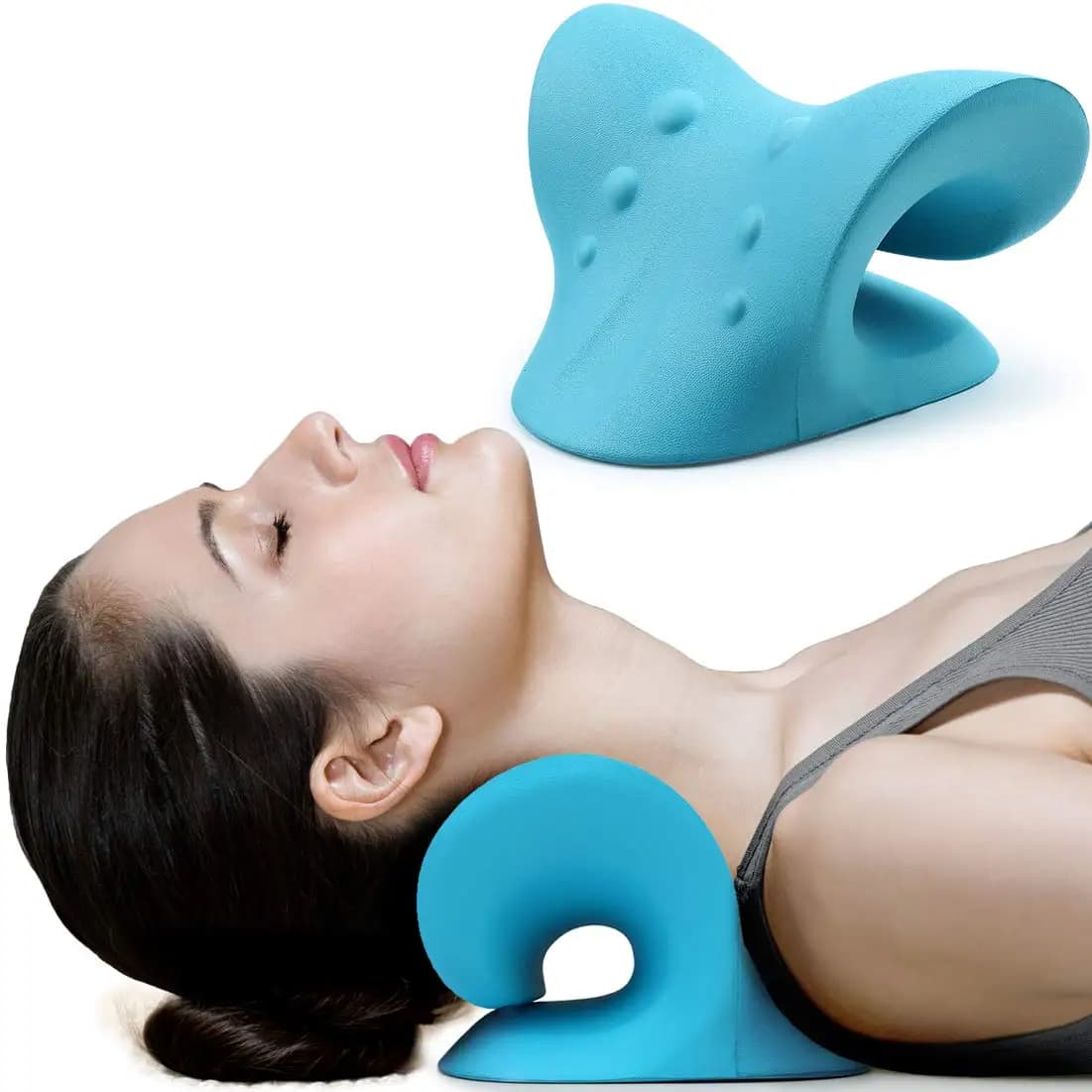 Dispositif de Traction cervicale pour relaxation du cou et des épaules