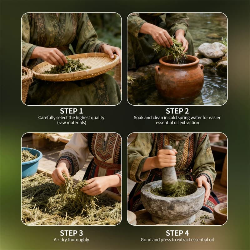 Soins capillaires huile essentielle Usma herbe sérum réparation endommagé nourrir huile capillaire plus épaisse prévenir la calvitie huile de croissance des cheveux unisexe