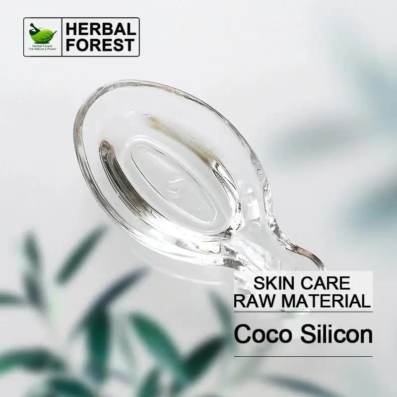 Huile de silicone naturelle pure, caprylate de coco, soin de la peau hydratant