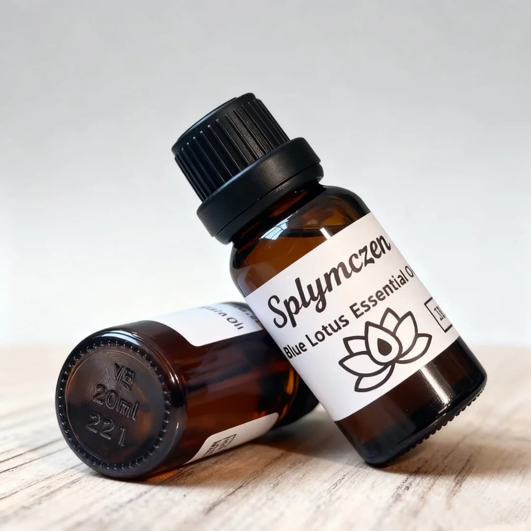 Huile absolue de lotus bleu naturel - Parfum non dilué pour savons DIY, bougies parfumées, mélanges de parfums et aromathérapie à domicile