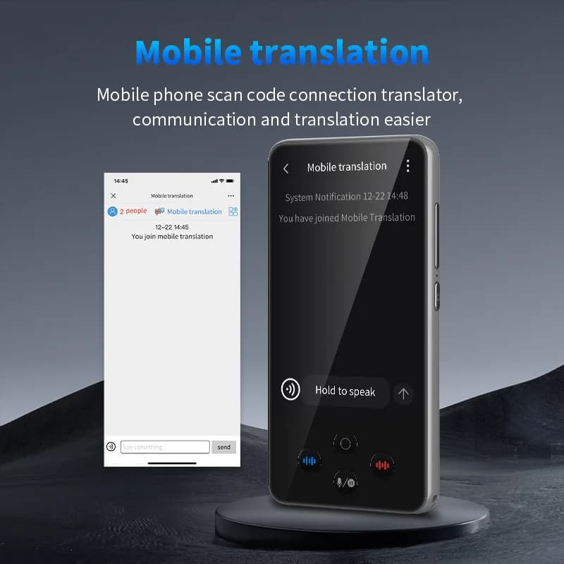 Dispositif de traduction de langue prenant en charge 138 traducteur d'idiomes en tiempo