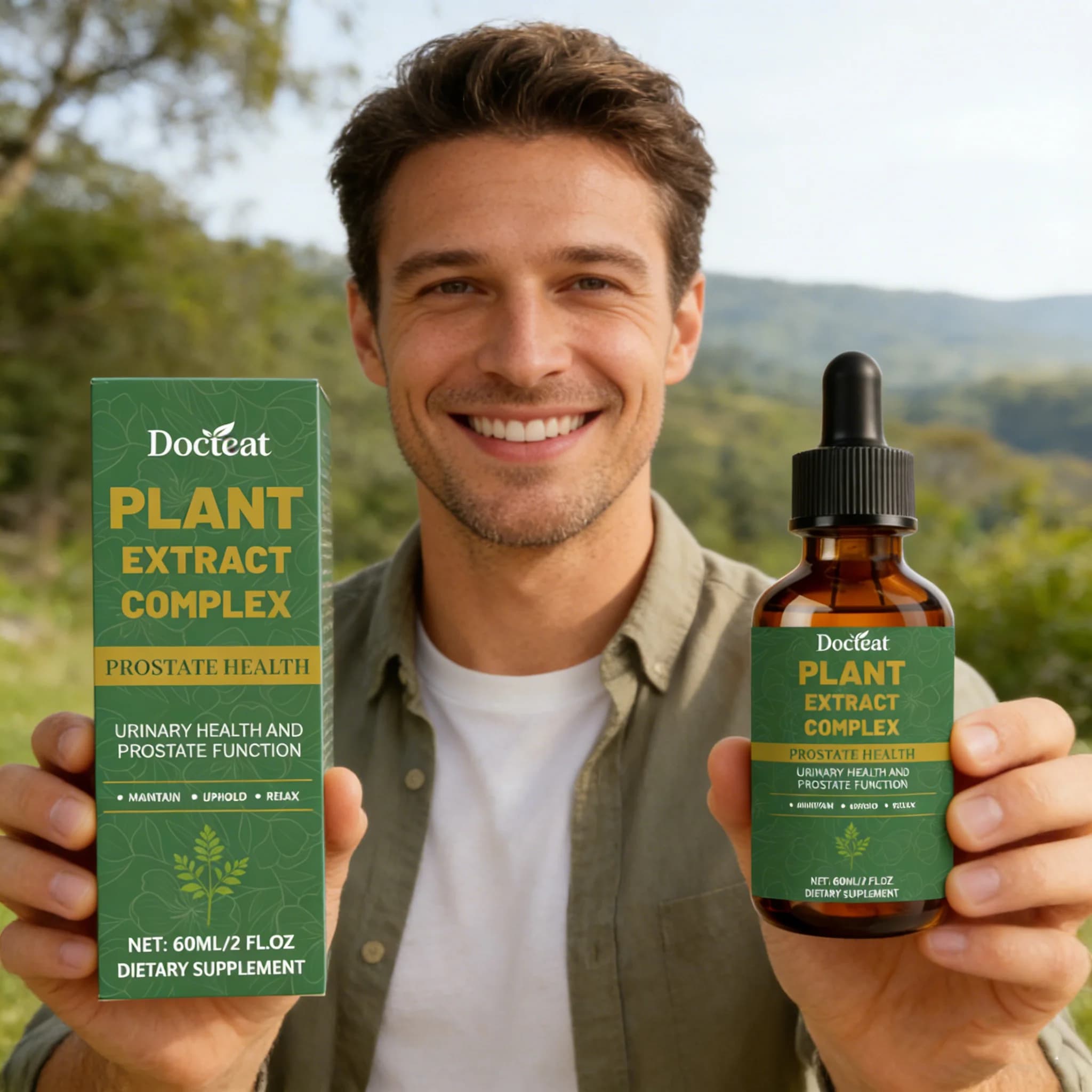 DOCTEAT Gouttes pour le soin de la prostate : Fonction réparatrice