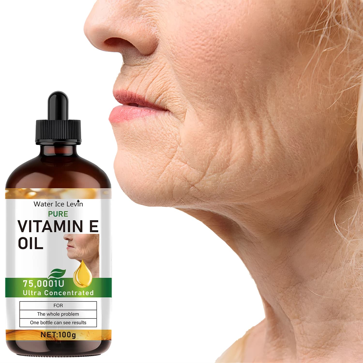 Huile essentielle naturelle de vitamine E 100 ml