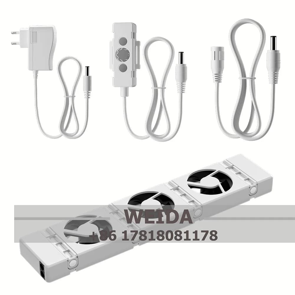 SpeedComfort Ventilateur de radiateur lot de 2 - 2 ventilateurs de radiateur - Ventilateur de chauffage économe en énergie - Économisez jusqu'à 22 % d'énergie - Faible bruit