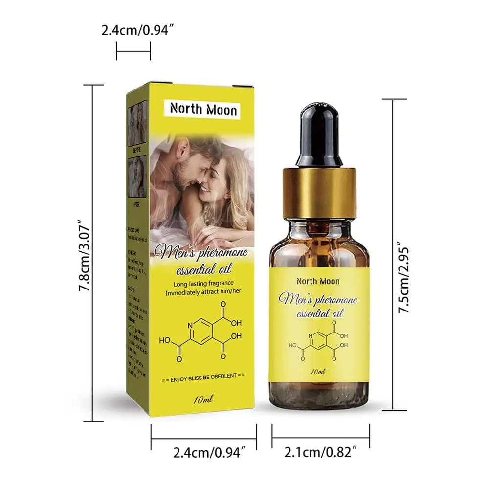Huile essentielle de phéromone 10ml, parfum de phéromone pour hommes et femmes, huile essentielle de phéromone unisexe, parfum de flirt