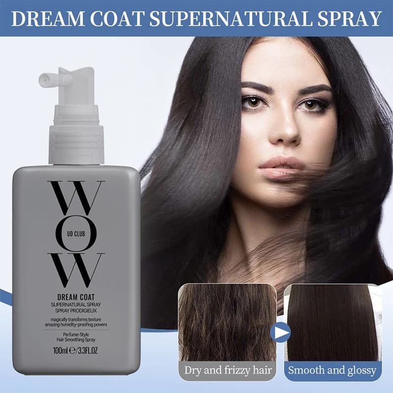 Spray revitalisant sans rinçage Super doux, traitement du cuir chevelu, lissage, réparation brillante, soins pour cheveux endommagés, huile pour cheveux