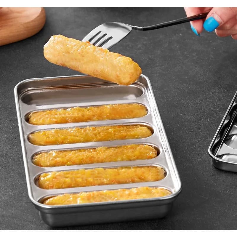 Moule à saucisses en acier inoxydable, jambon, saucisse, pâtisserie à la vapeur, aliments complémentaires, Hot Dog, broyeur de fabrication de saucisses rôties