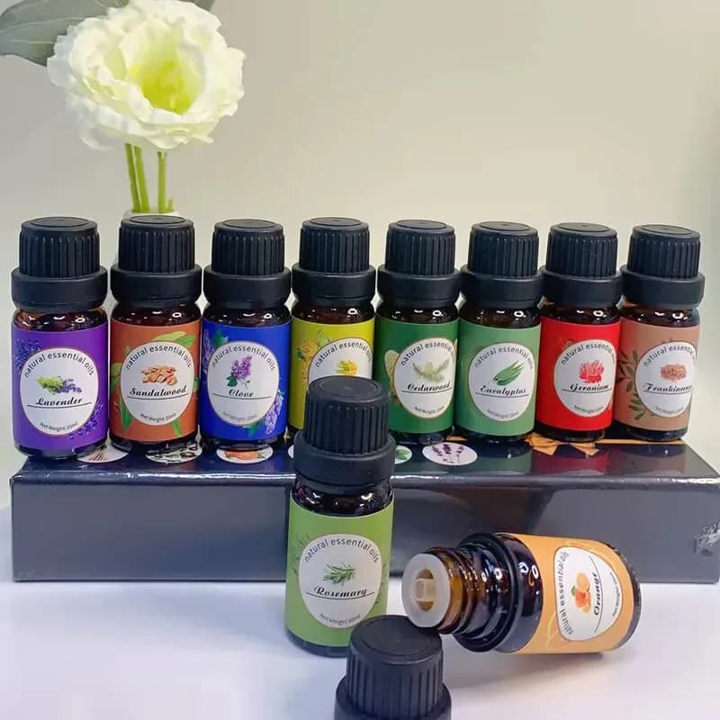 Huile essentielle de sauge et de bois de santal de qualité supérieure pour diffuseur d'aromathérapie