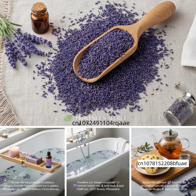Bouquet de lavande séchée biologique premium 6A