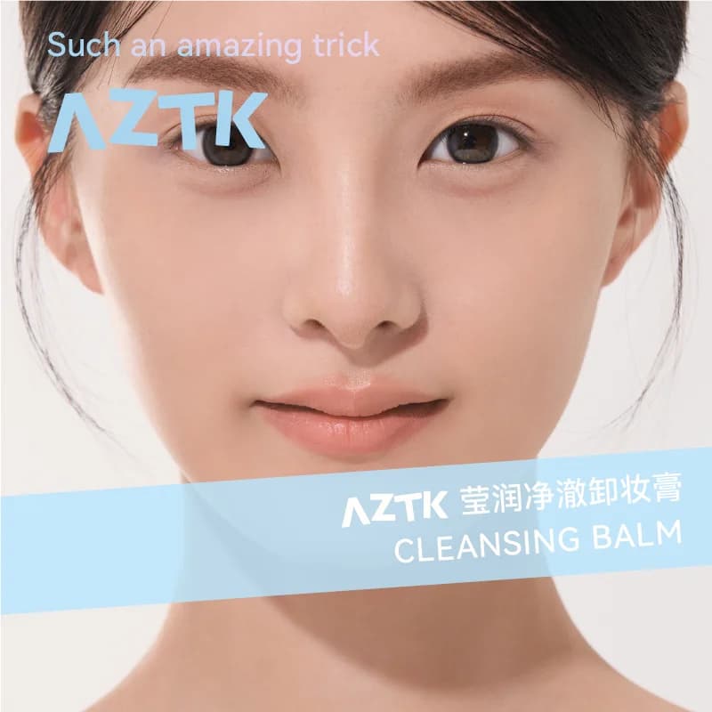 Baume Démaquillant Nettoyant AZTK Doux Huile-lait Nettoyage en Profondeur Apaisant Sans Brouiller la Vision Cosmétiques Visage