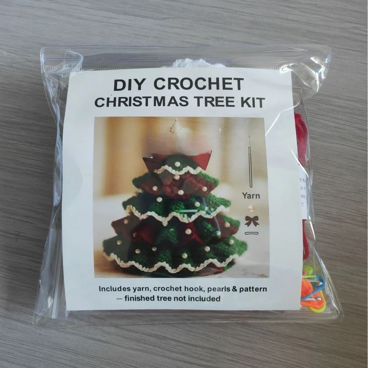 Kit d'arbre de noël au Crochet
