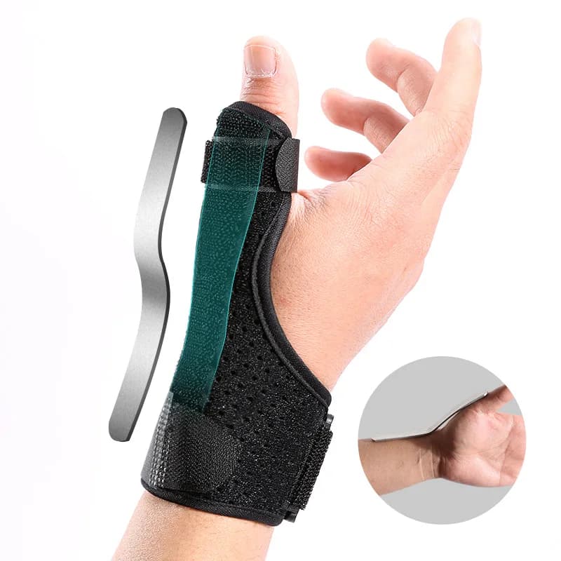 Protecteur médical de poignet et de pouce, 1 pièce, attelle en acier, stabilisateur d'arthrite du canal carpien, attelle de poignet et de doigt