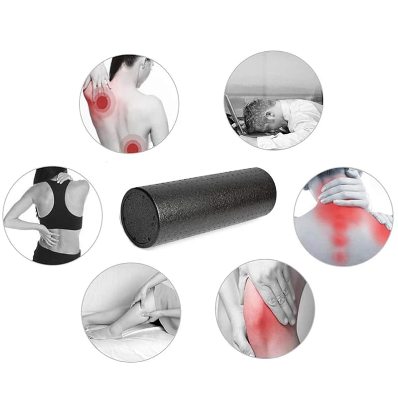 Rouleau de mousse de Yoga EPP, Fitness, Pilates portables, exercices corporels, gymnastique pour les jambes/bras/dos/douleur des pieds, outil de traitement auto-myofascial