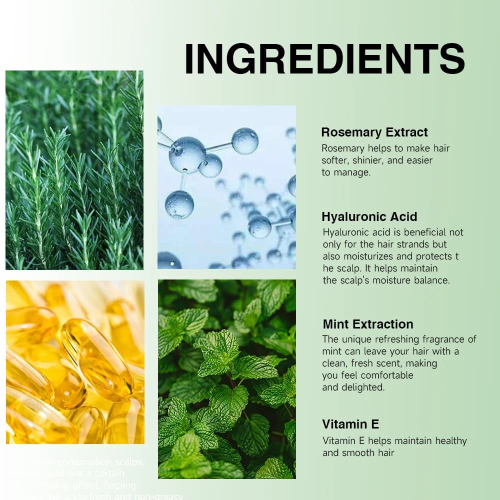 Huile Essentielle de Romarin pour Cheveux Denses, Veganic Lavande, Répare les Cheveux Abîmés, Prévient la Chute, Lisse et Nourrit les Cheveux, Soin Capillaire 2025