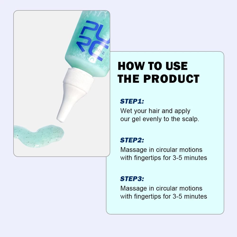 Shampoing antipelliculaire à l'acide salicVAC pour hommes et femmes