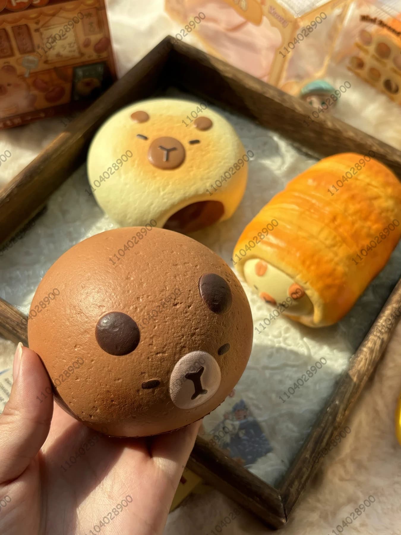 Capybara boulangerie lente augmentation Squishy