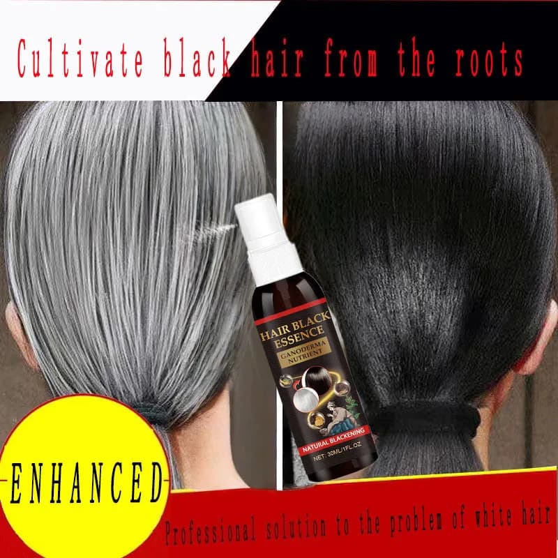 Sérum pour cheveux blancs à noirs, gris et blancs, réparation de couleur naturelle, nutrition, soin Anti-gris pour hommes et femmes * 5 & JI^