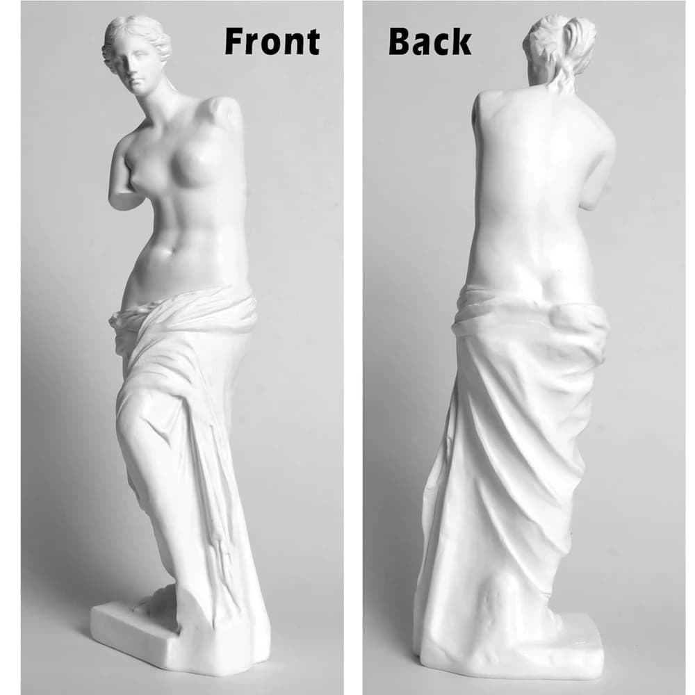 Figurine de la mythologie grecque en résine, Statue de Venus de Milo, Sculpture d'Afrodite, Figurine de déesse, décoration artistique, décorations pour la maison ou le bureau