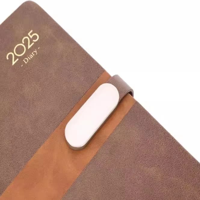 Calendrier 2025 A5 PU 365 jours d'embauche, manuel de gestion du temps, plan d'affaires, fournitures de bureau