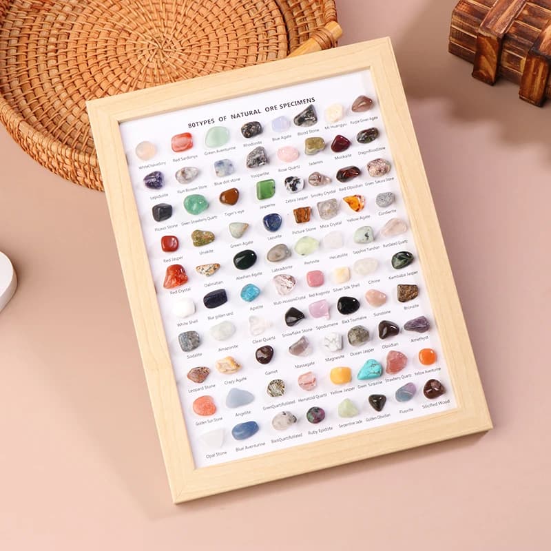 Merveilleux mélange de 80 minéraux : parfait pour offrir ou combiner la décoration de la maison