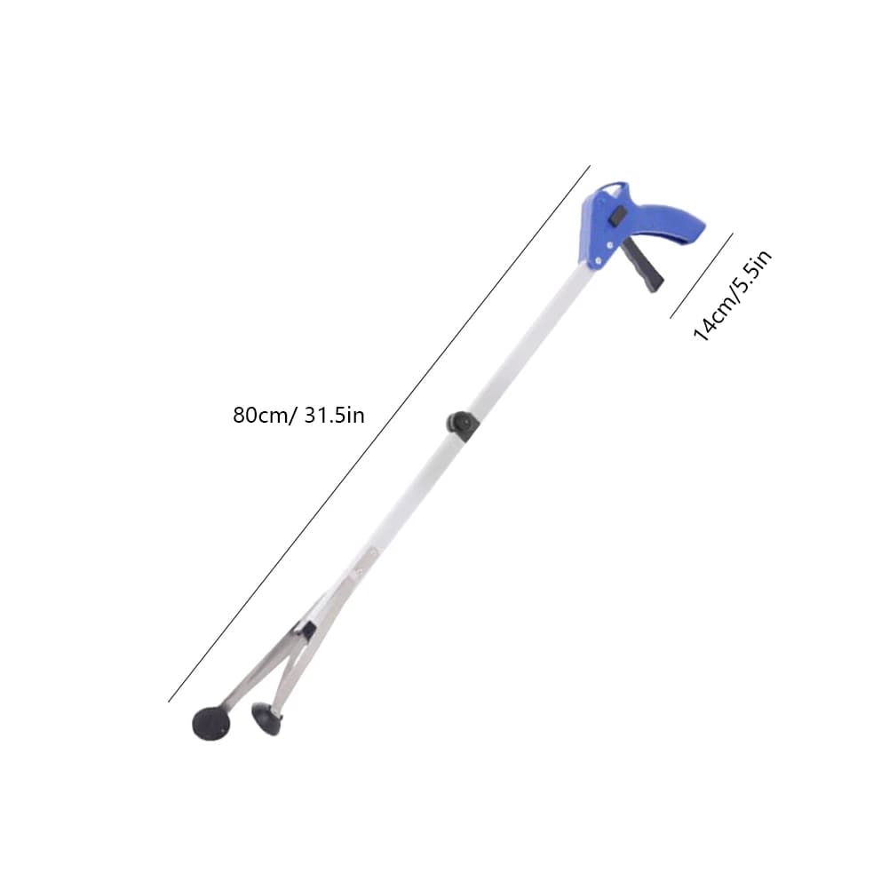 Pince à ordures pliable légère, pince pliante, rallonge, outil à main, pince plicef, pince rotative à 360 °, outils de ramassage, 80cm