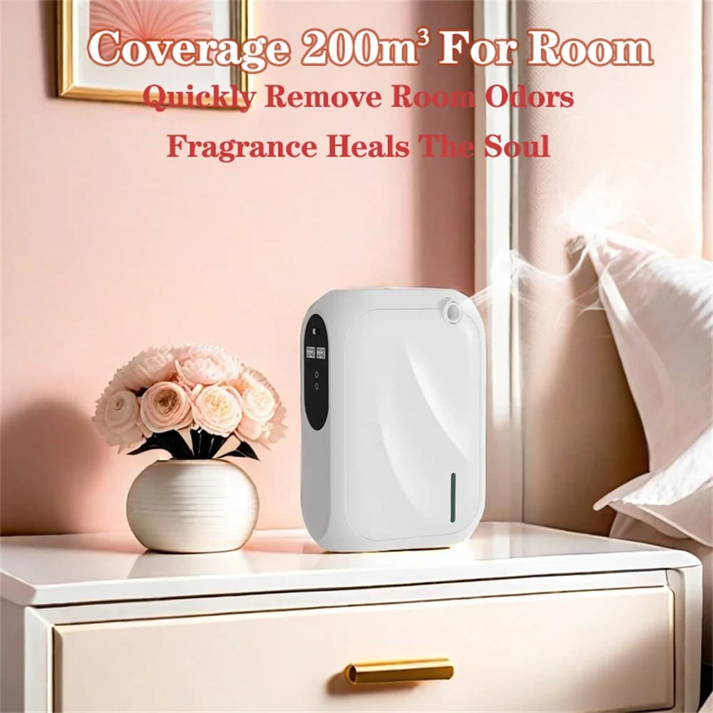 Diffuseur d'arôme Machine à parfum couverture 200m3 Bluetooth APP contrôle diffuseur de parfum distributeur d'odeur pour odeur de parfum à la maison