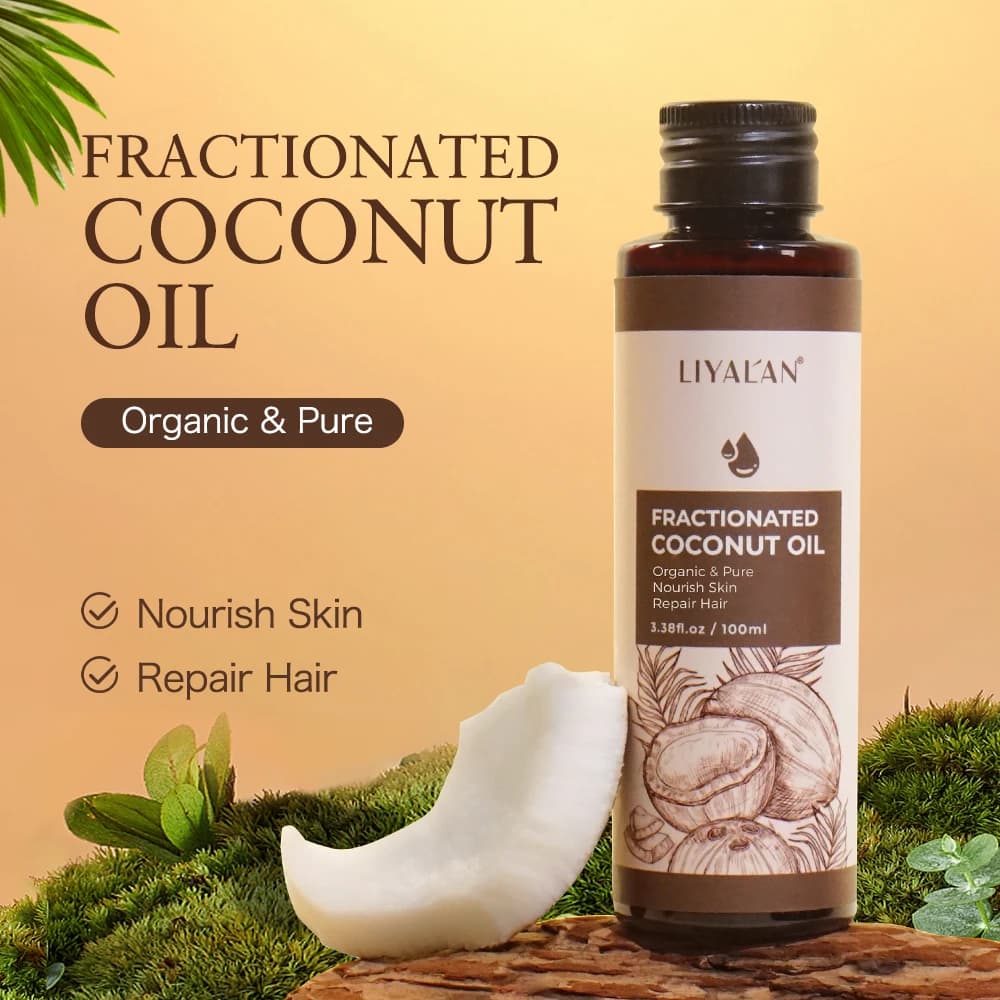 Huile AMP fractionnée bio pure de 100ml, soin capillaire nourrissant et réparateur de la peau, Electrolux