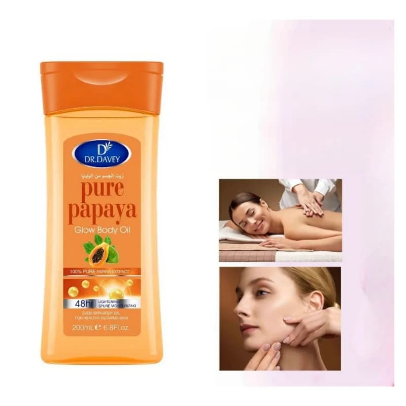 Huile corporelle à la papaye Papaya Glow Body Oil