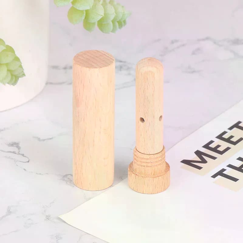 Diffuseur d'arômes en bois pour huiles essentielles avec mèches, inhalateur nasal d'aromathérapie, matériaux durables de haute qualité, facile à utiliser