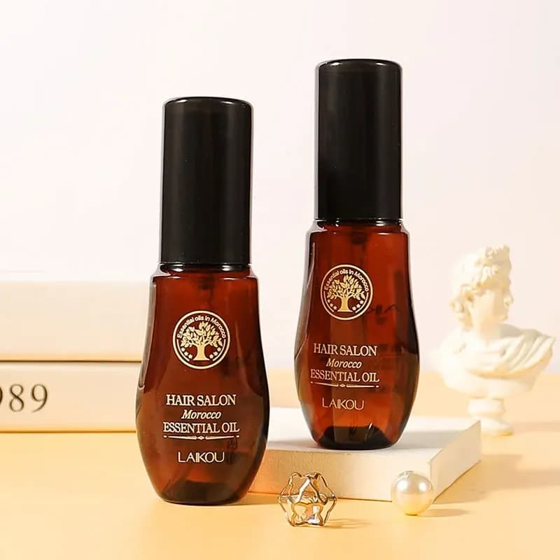 Soins capillaires coiffure maroc huile d'argan cheveux
