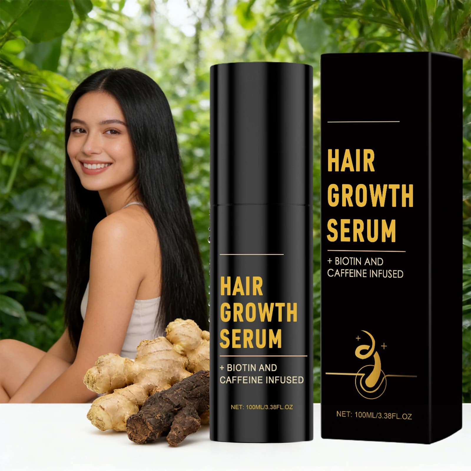 Sérum de croissance des cheveux