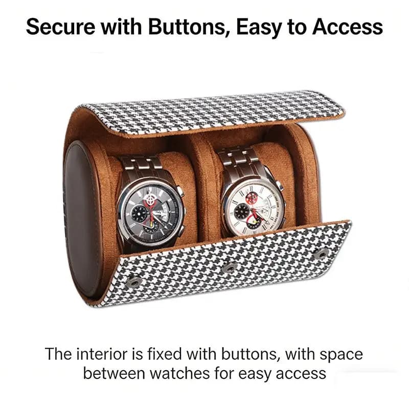 Étui de voyage pour montres - Boîte de rangement et organisateur pour 1/2/3